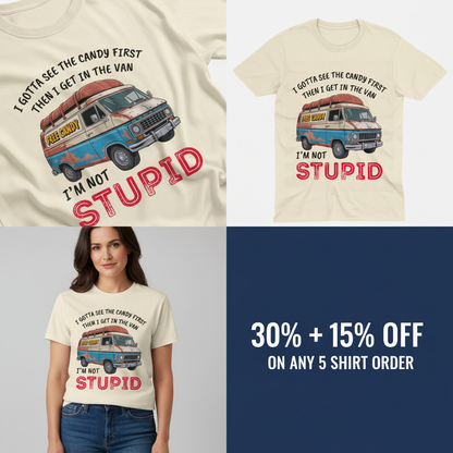 Not Stupid Candy Van T-Shirt_4_panel