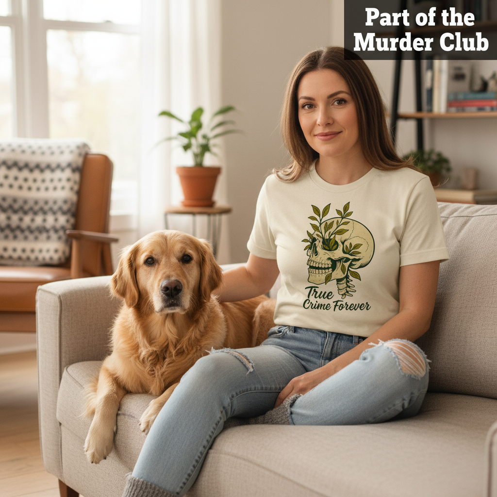True Crime Forever T-Shirt_pet_companion