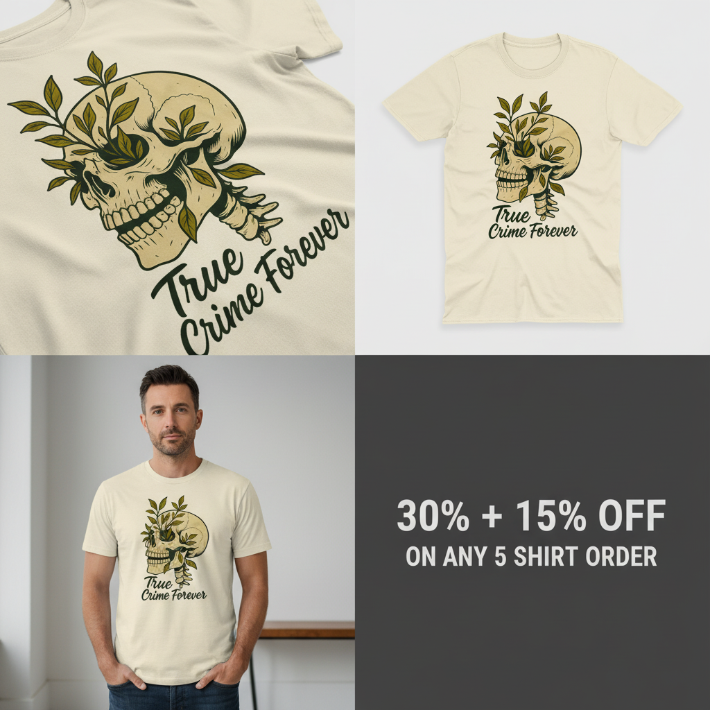 True Crime Forever T-Shirt_4_panel