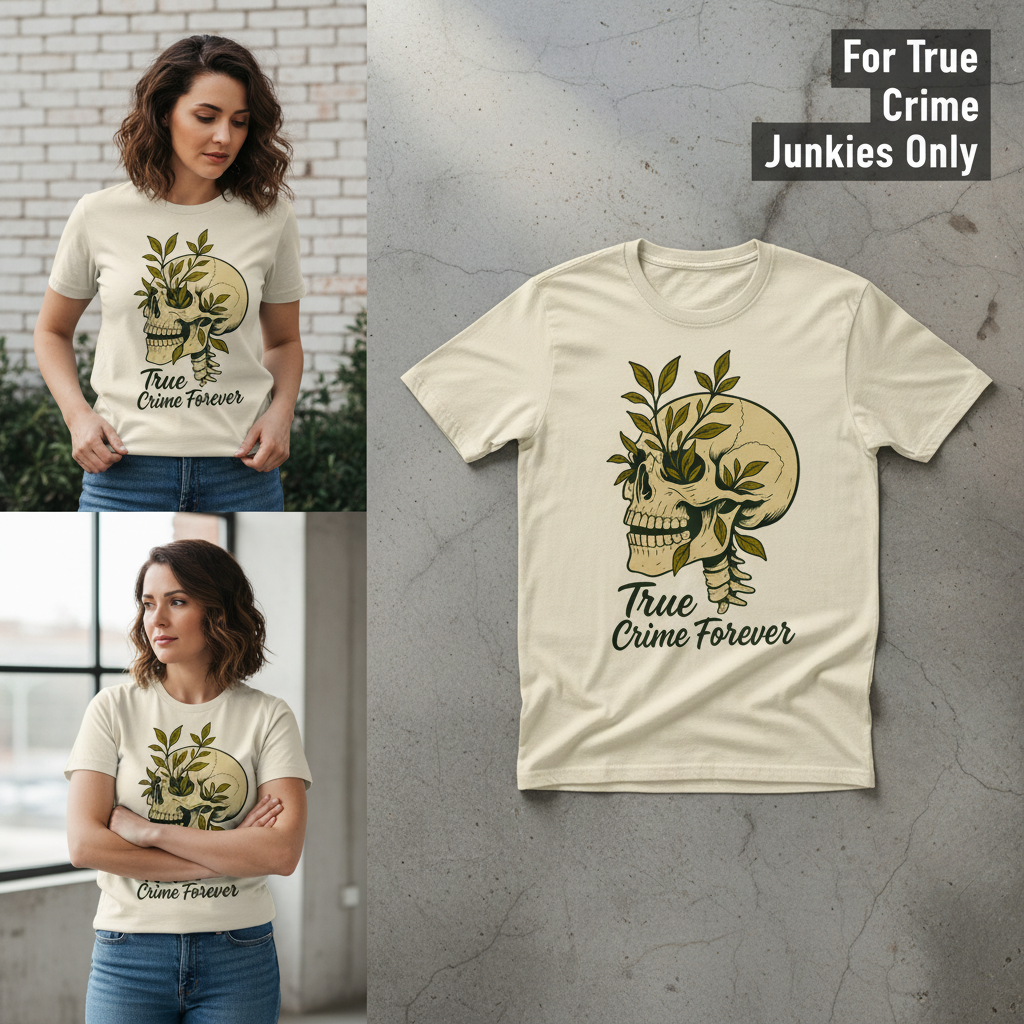 True Crime Forever T-Shirt_3_panel