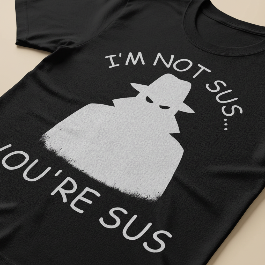 Mystery Shadow T-Shirt_closeup