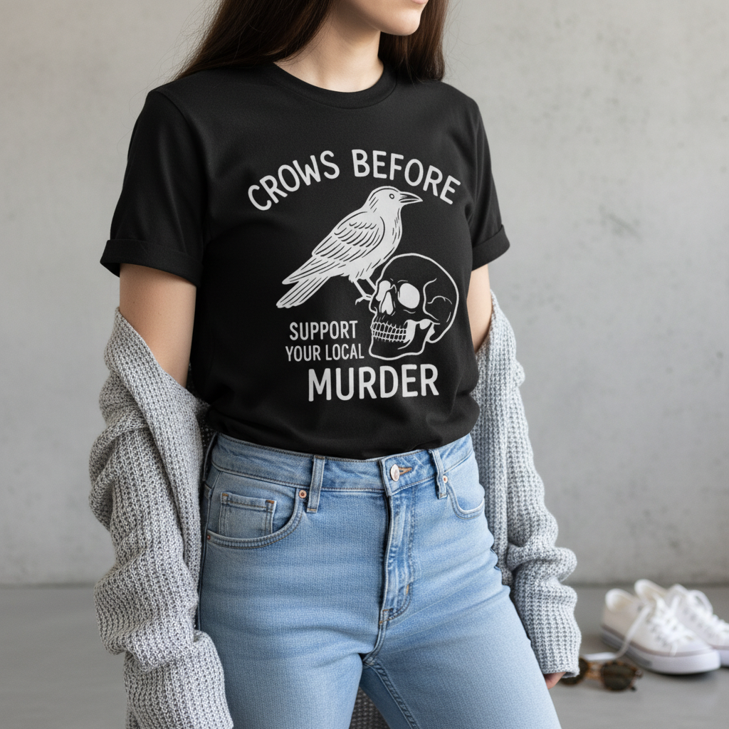 Support Your Local Murder T-Shirt_pairing