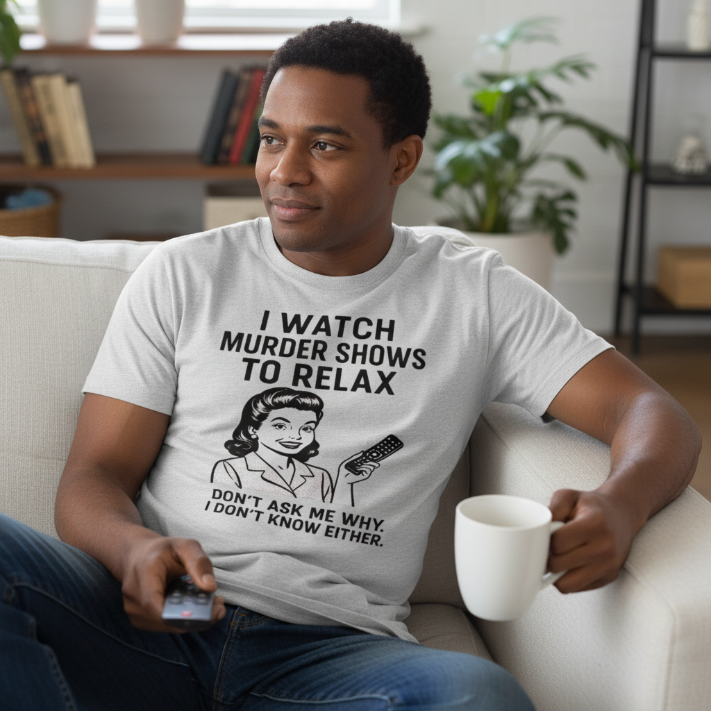 Murder Shows & Chill T-Shirt_use