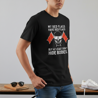 Red Flags Skull T-Shirt_pairing