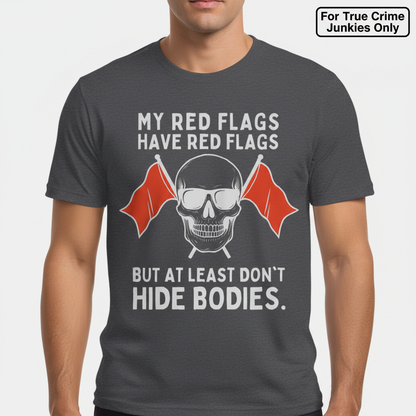 Red Flags Skull T-Shirt_hero