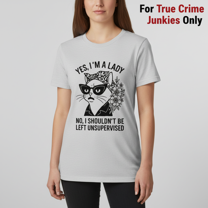 Unsupervised Cat Lady T-Shirt_hero