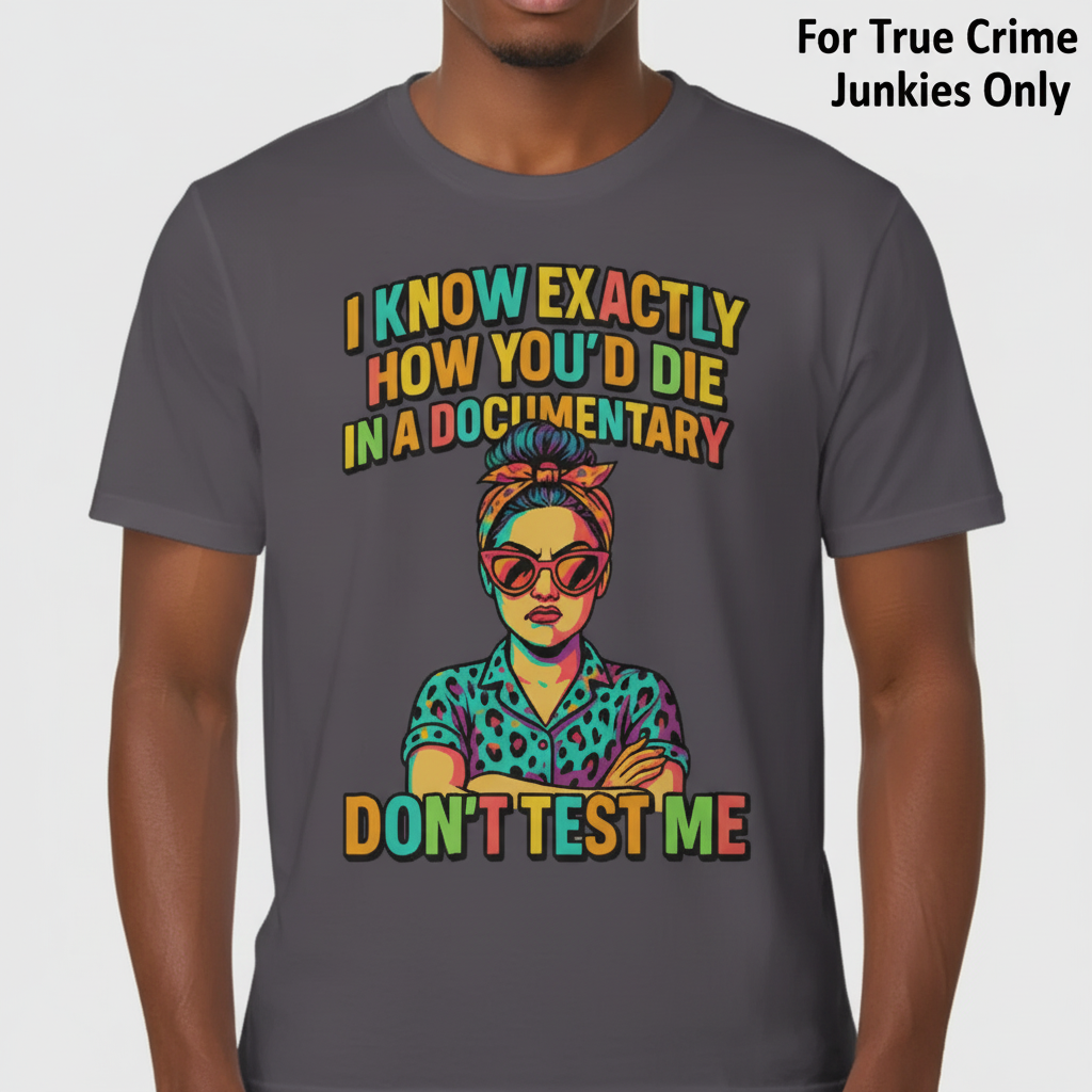 Don't Test Me Documentary T-Shirt_hero