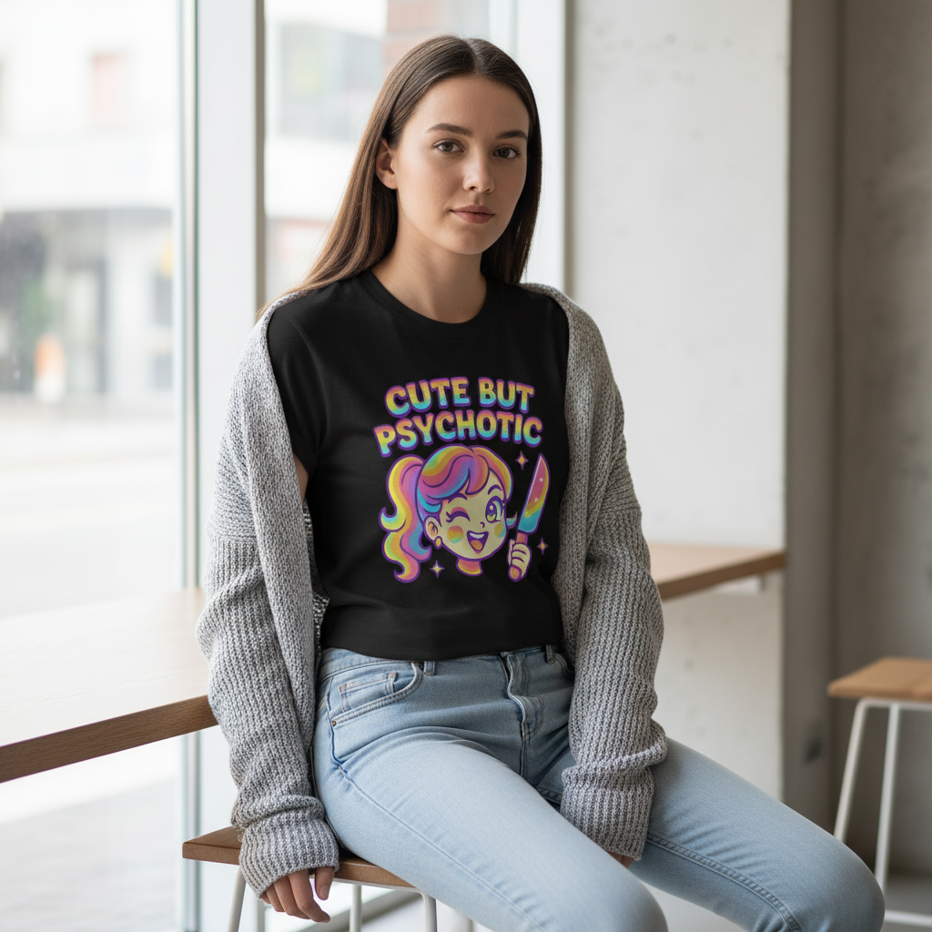Cute But Psychotic T-Shirt_pairing