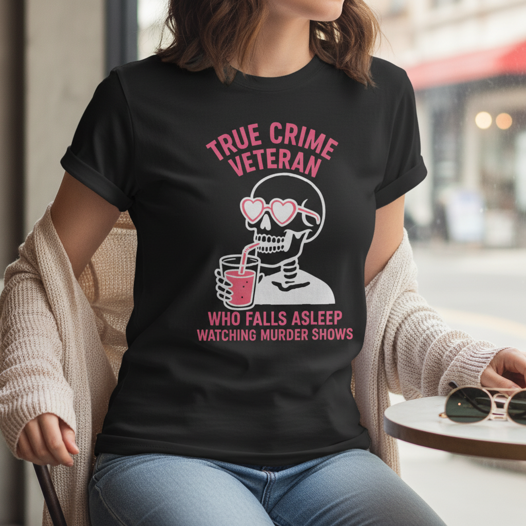 True Crime Veteran T-Shirt_pairing