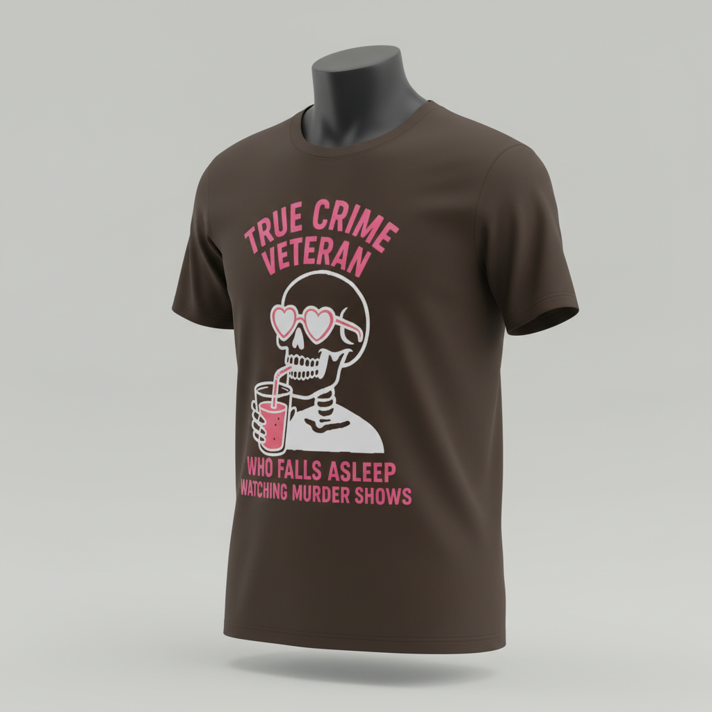 True Crime Veteran T-Shirt_space