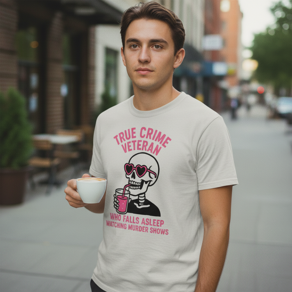 True Crime Veteran T-Shirt_lifestyle