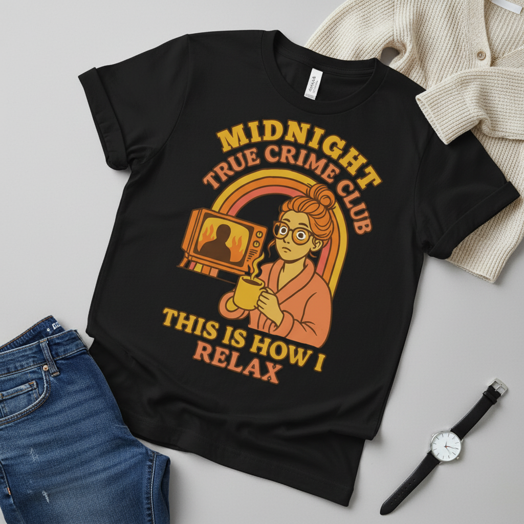 Midnight True Crime Club T-Shirt_pairing