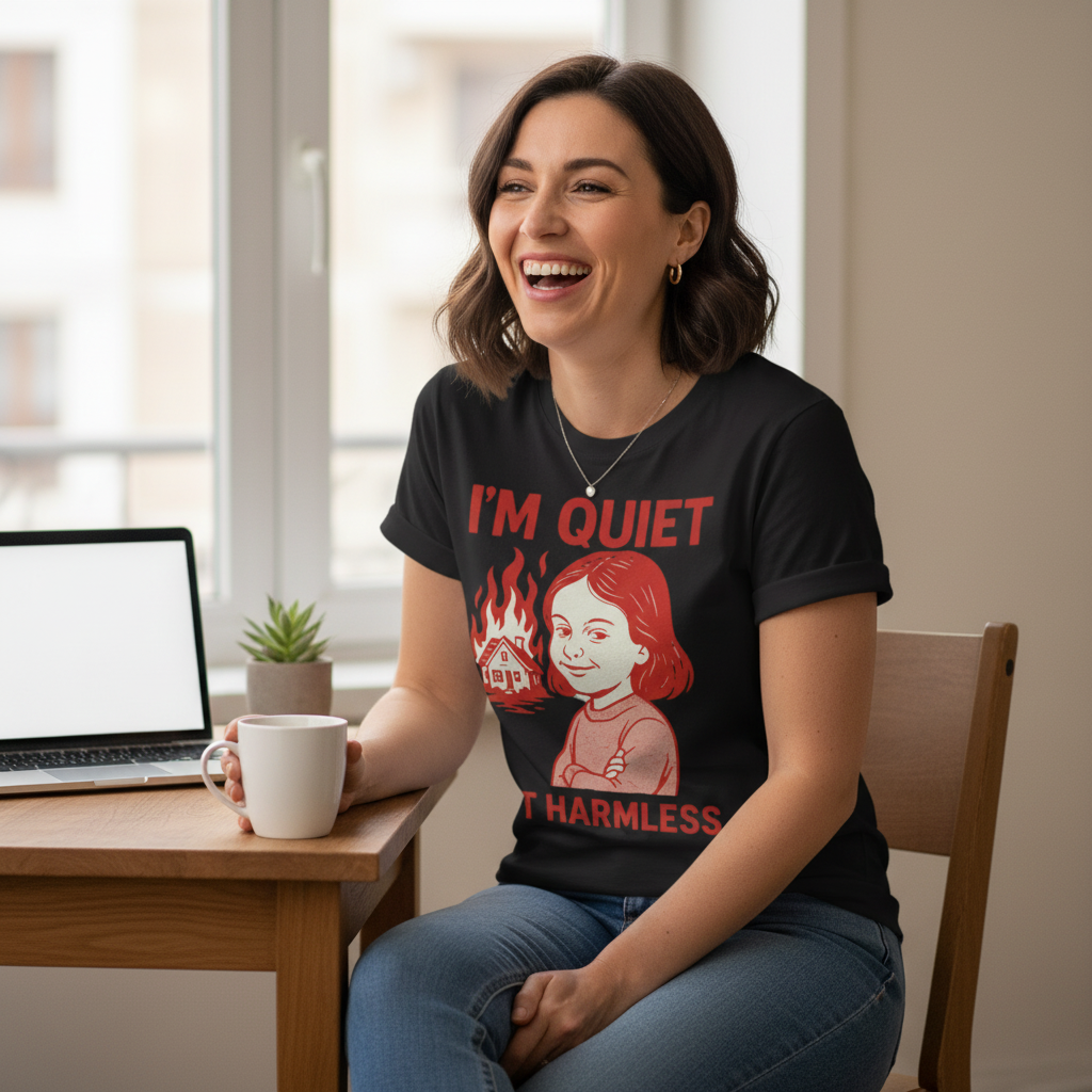 Quiet But Deadly T-Shirt_use