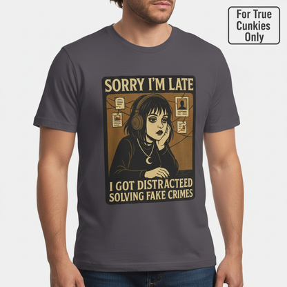 Solving Fake Crimes T-Shirt_hero