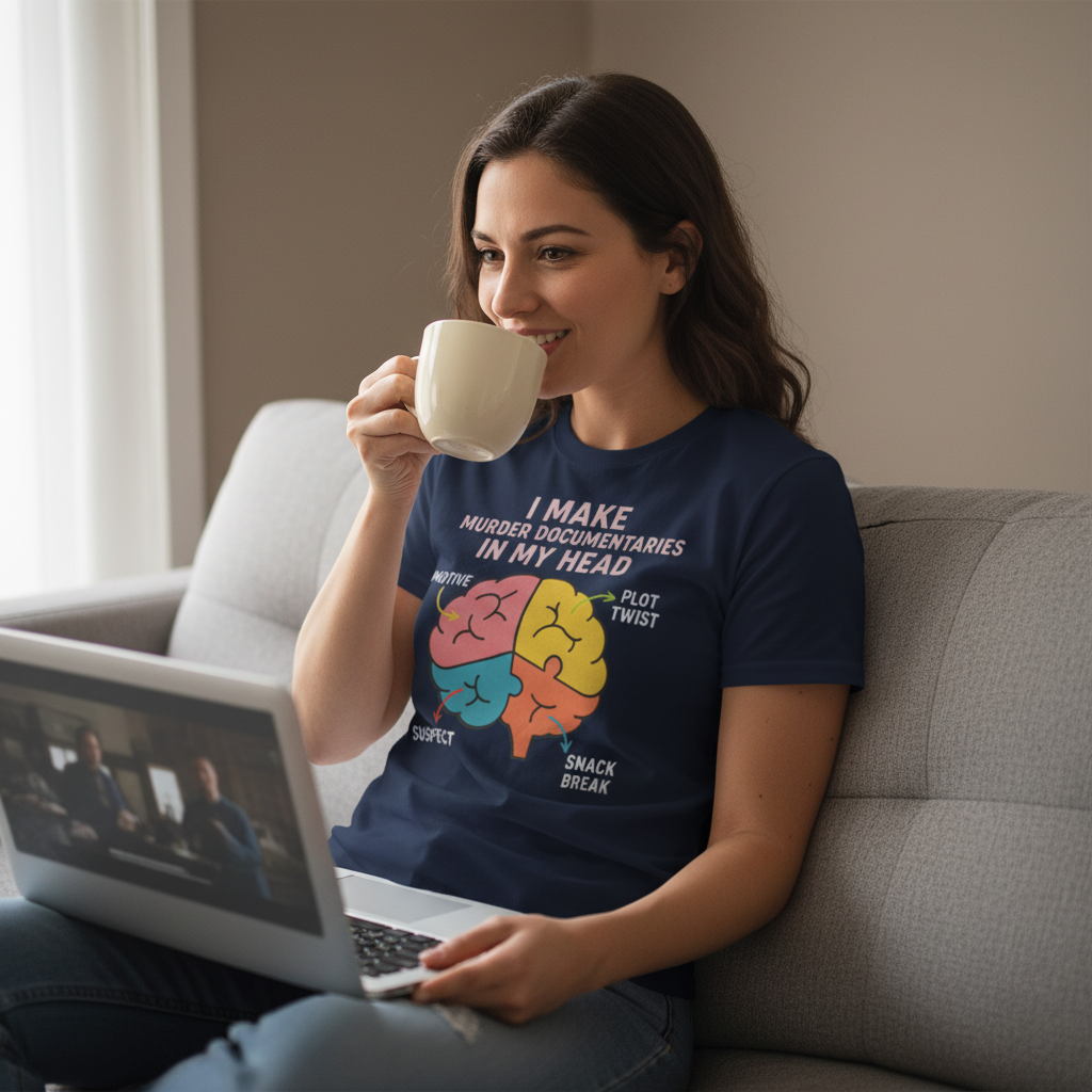 Murder Documentaries In My Head T-Shirt_use