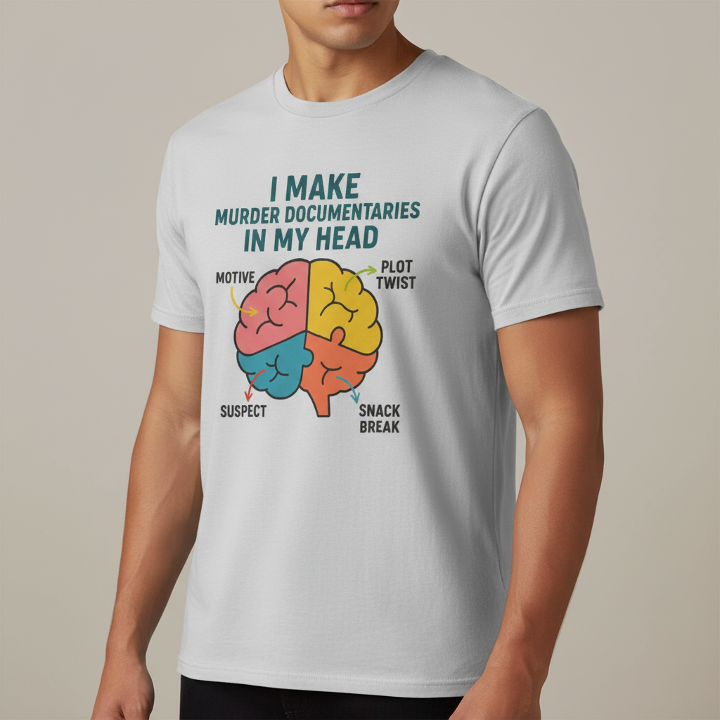 Murder Documentaries In My Head T-Shirt_benefit