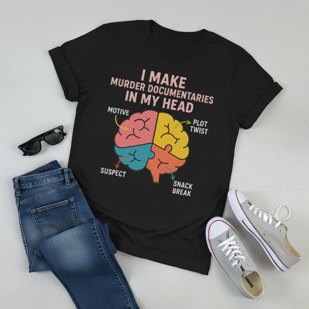 Murder Documentaries In My Head T-Shirt_pairing
