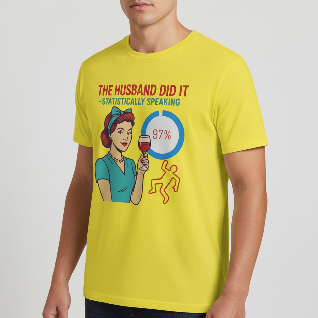 The Husband Did It T-Shirt_benefit