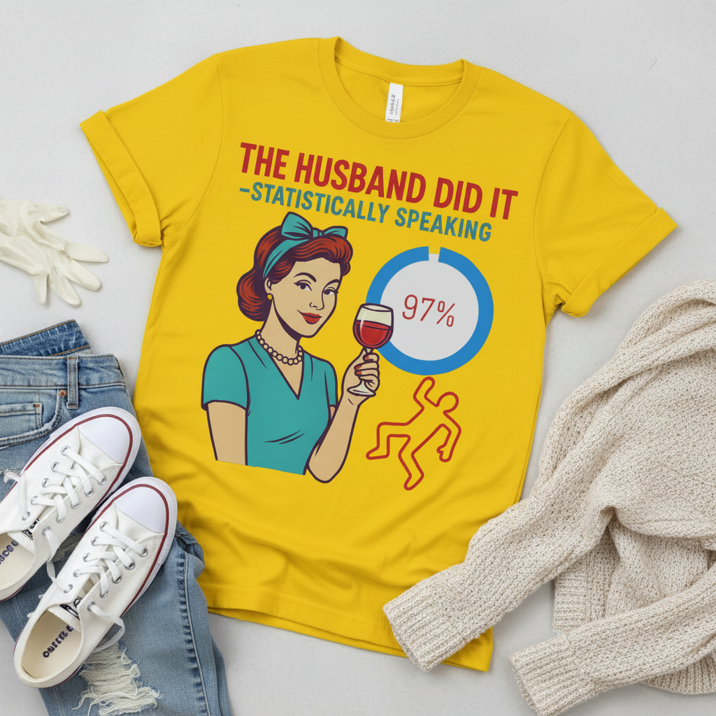 The Husband Did It T-Shirt_pairing