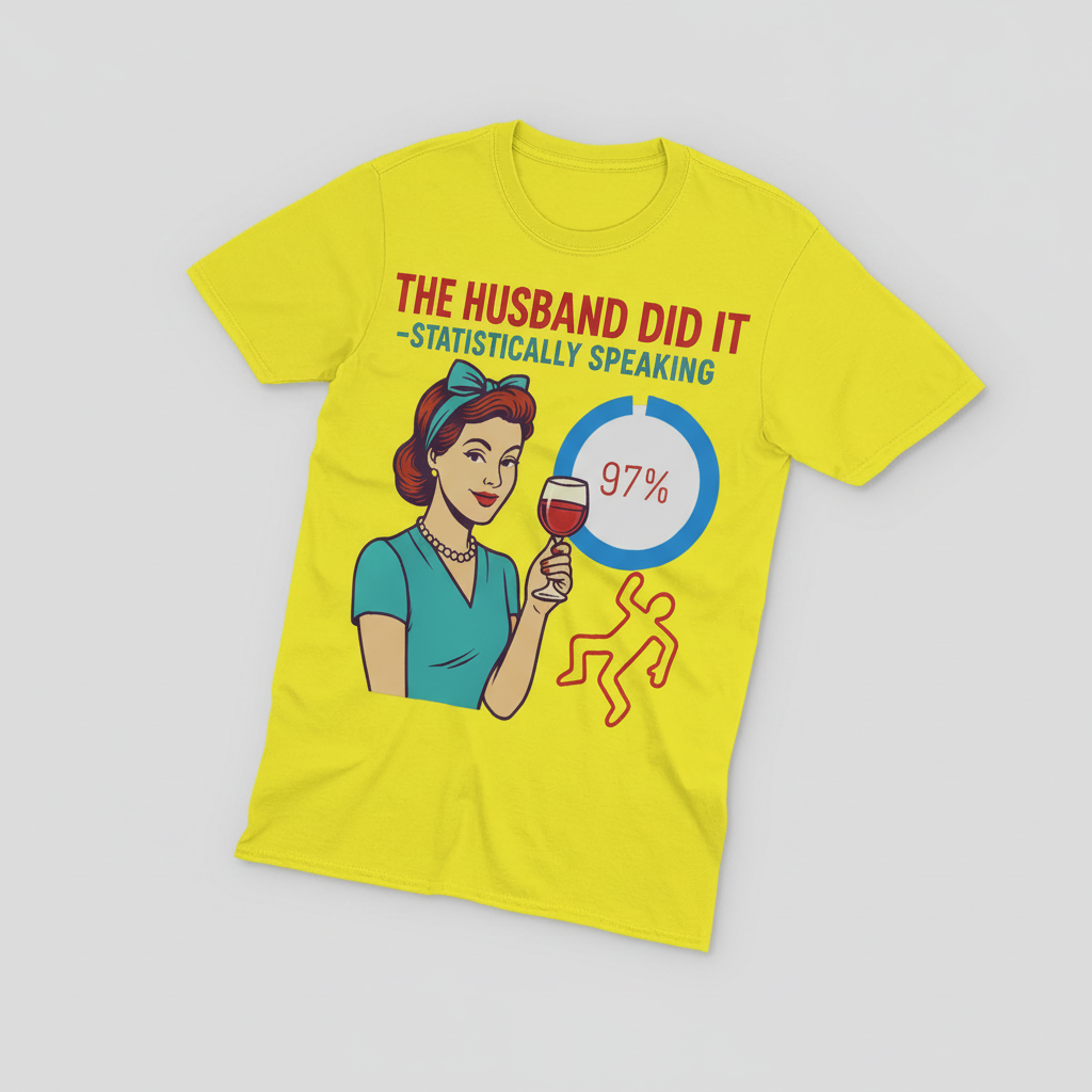 The Husband Did It T-Shirt_space