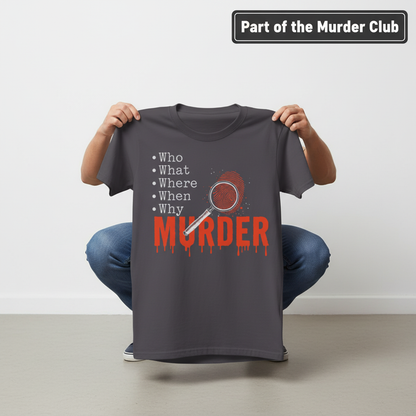 Murder Mystery Questions T-Shirt_dangle