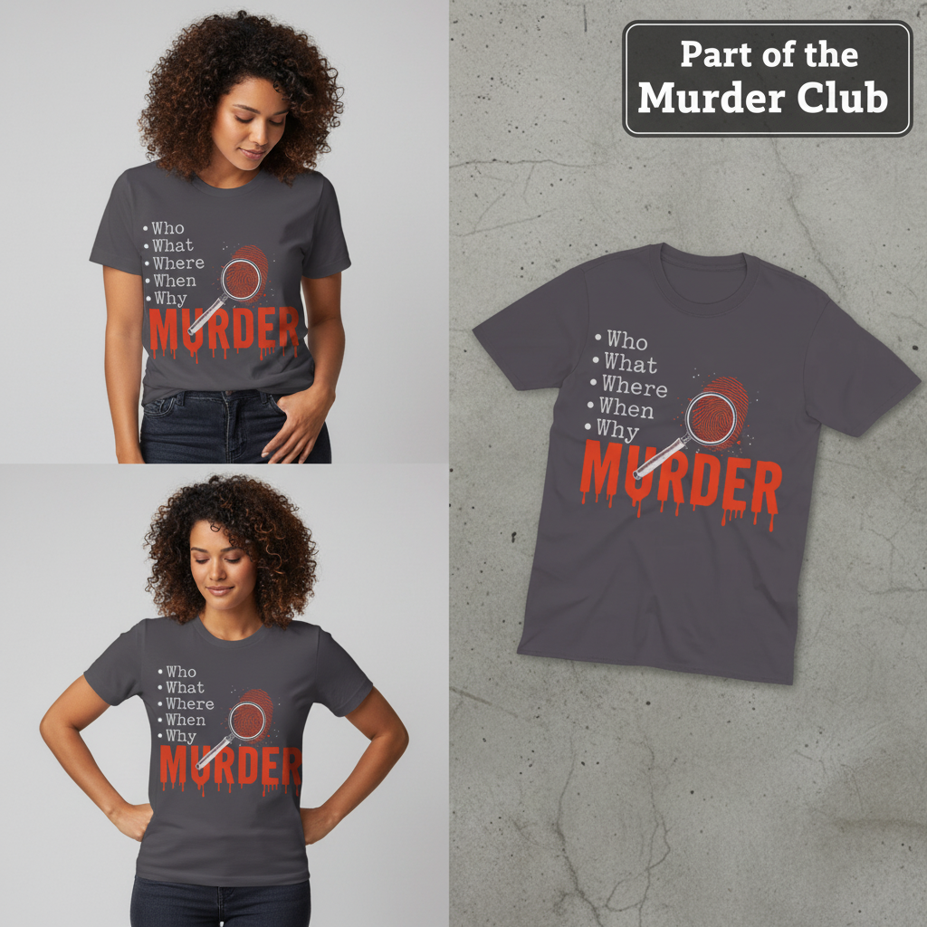 Murder Mystery Questions T-Shirt_3_panel