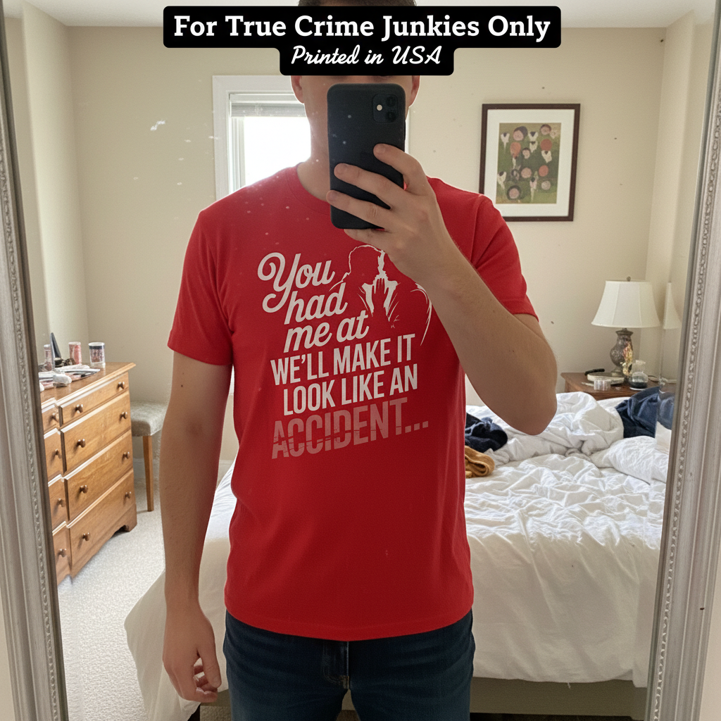 We'll Make It Look Like an Accident T-Shirt_mirror_selfie
