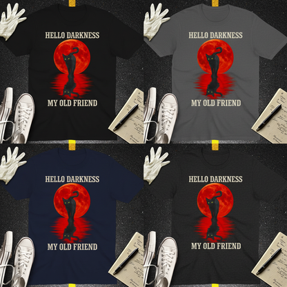 Hello Darkness Cat T-Shirt_color_hero