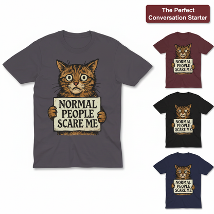 Normal People Scare Me T-Shirt_color_hero