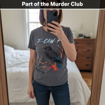 F-CAW-F Raven T-Shirt_mirror_selfie