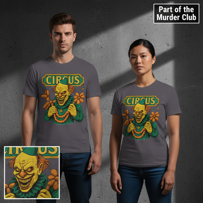 Creepy Circus Clown T-Shirt_stoic