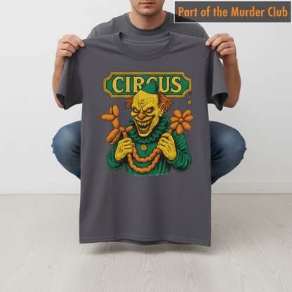 Creepy Circus Clown T-Shirt_dangle
