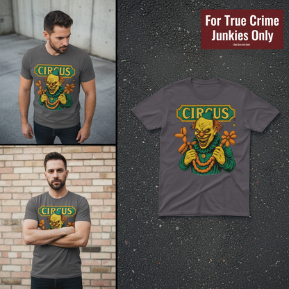 Creepy Circus Clown T-Shirt_3_panel