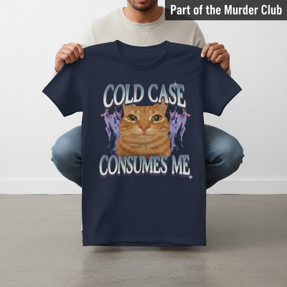 Cold Case Cat T-Shirt_dangle