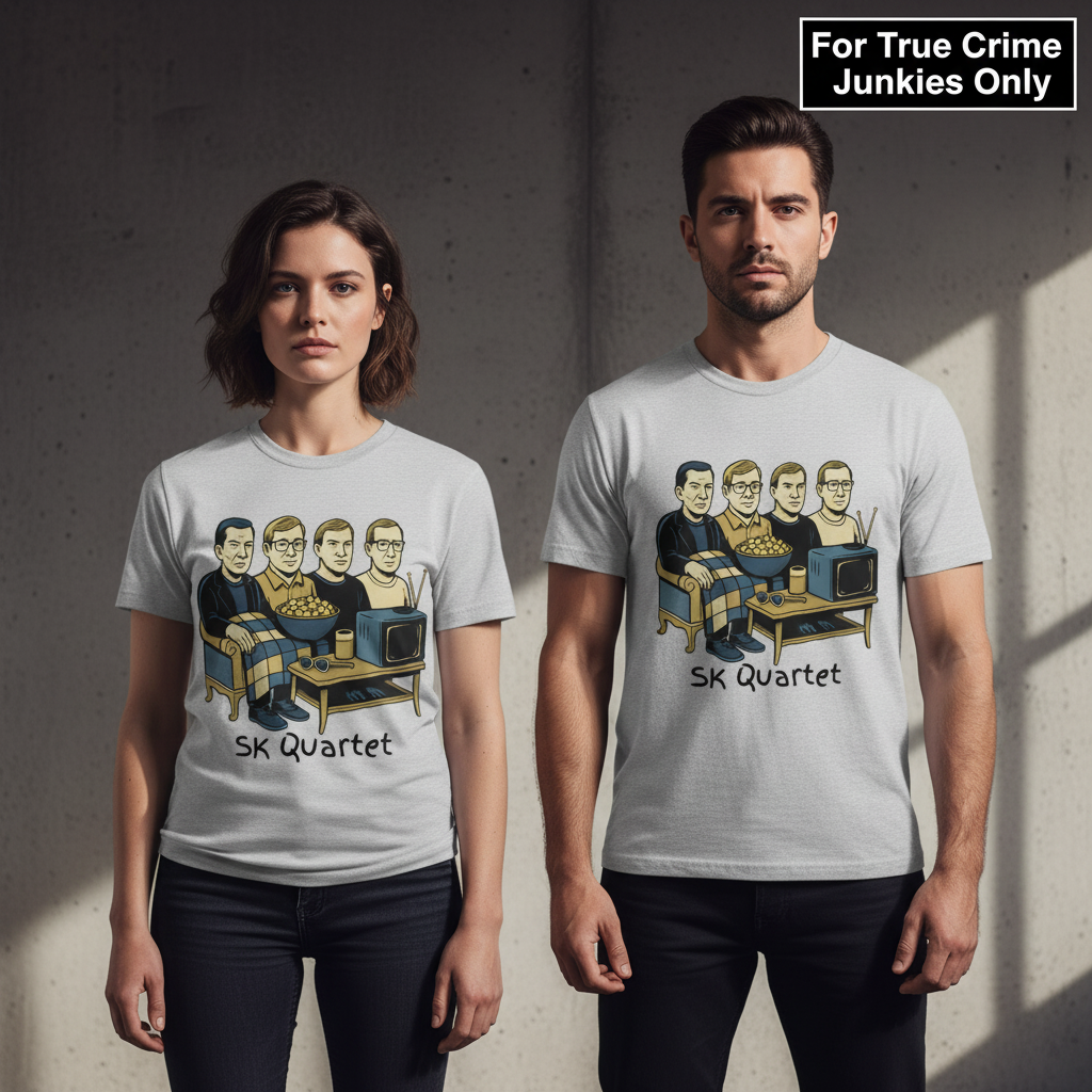 True Crime Couch Club T-Shirt_stoic