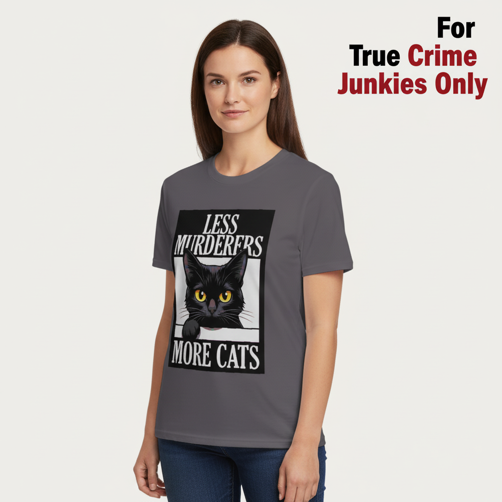 Less Murderers More Cats T-Shirt_hero