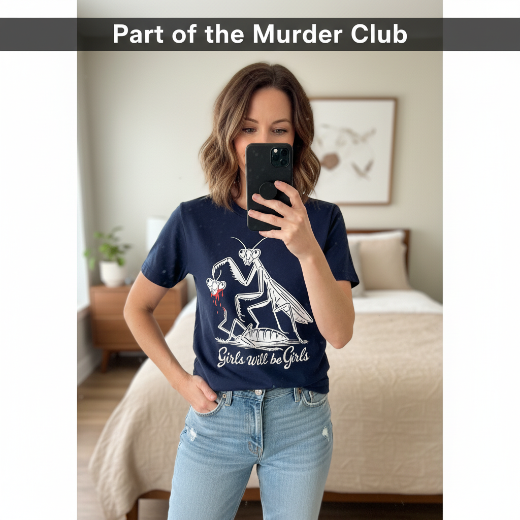 Girls Will Be Girls T-Shirt_mirror_selfie