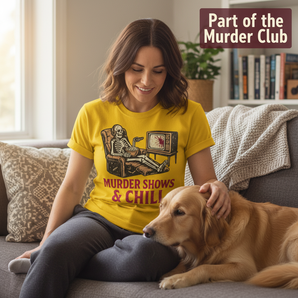 Murder Shows & Chill T-Shirt_pet_companion