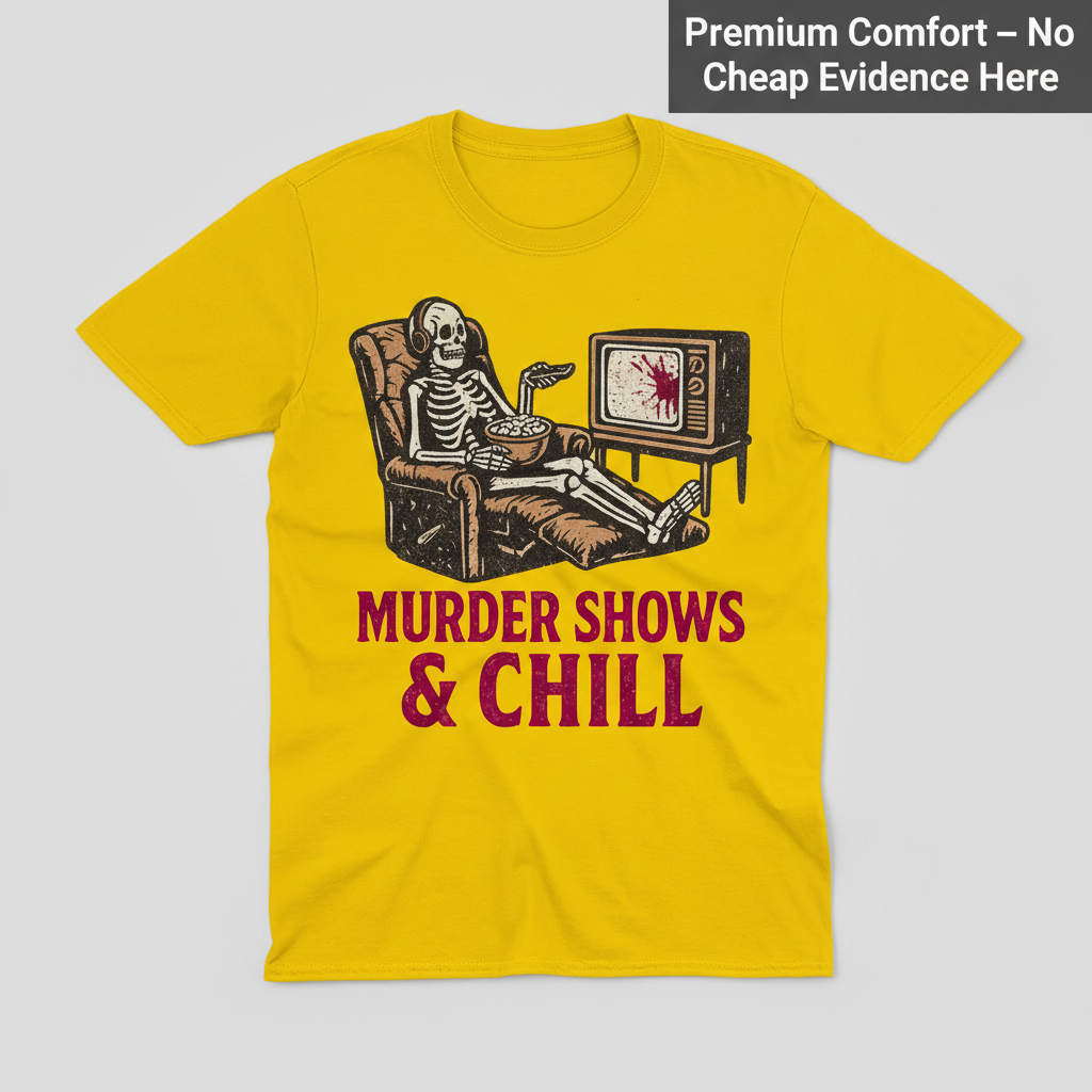 Murder Shows & Chill T-Shirt_clean