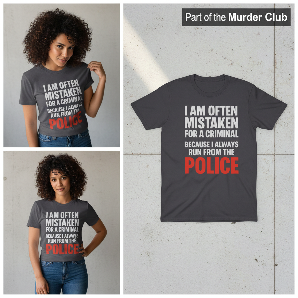 Run from the Police T-Shirt_3_panel