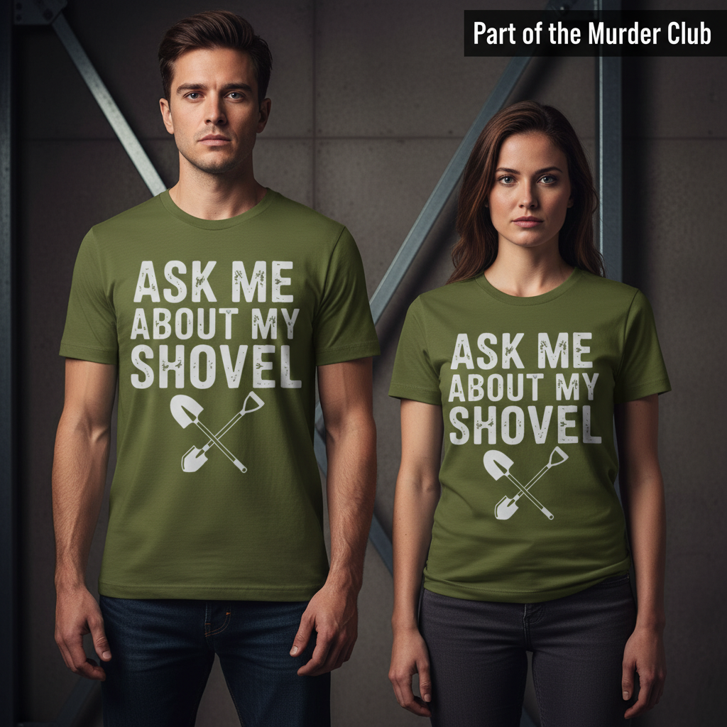 Ask Me About My Shovel T-Shirt_stoic