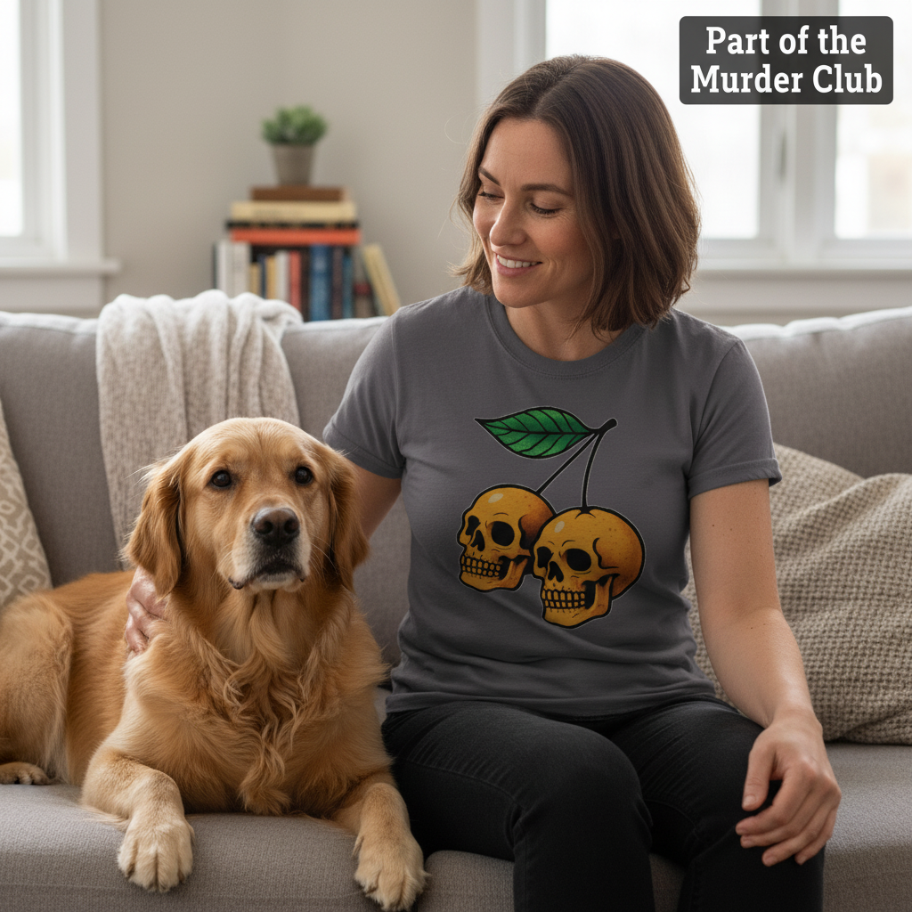 Deadly Sweet Cherries T-Shirt_pet_companion