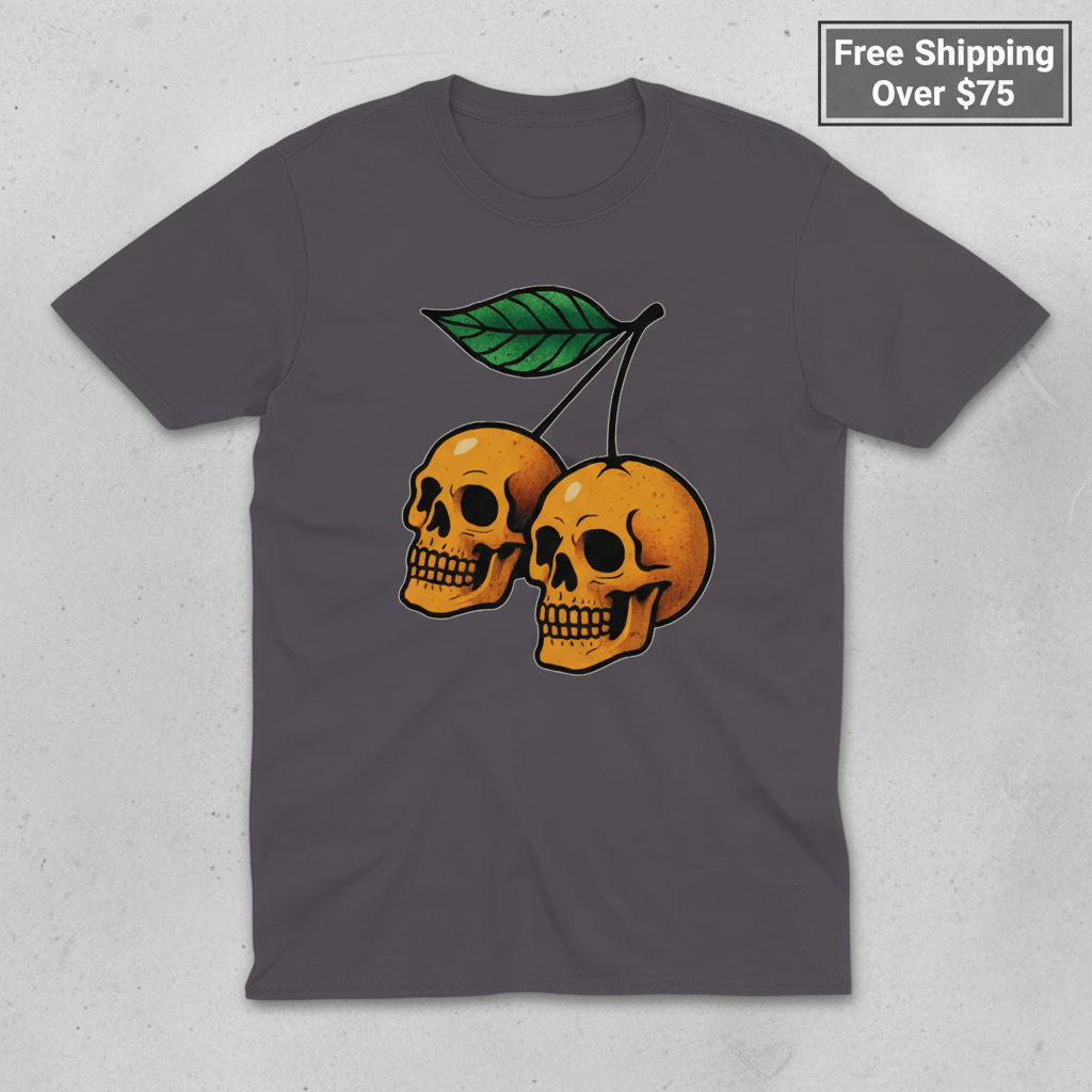 Deadly Sweet Cherries T-Shirt_clean