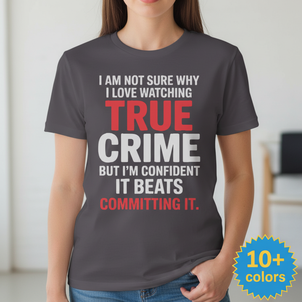 True Crime Obsession T-Shirt_badge