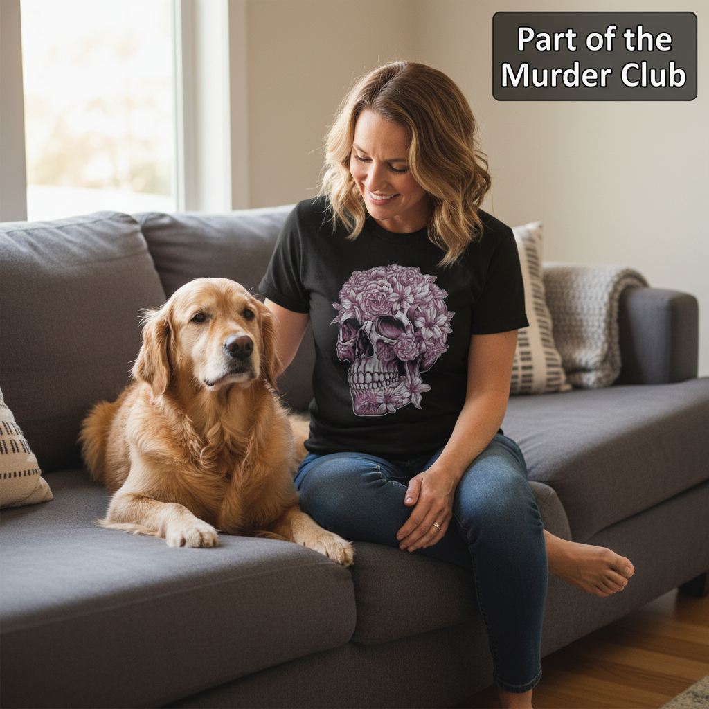 Floral Skull Bloom T-Shirt