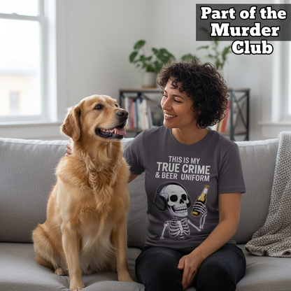 True Crime & Beer Uniform T-Shirt