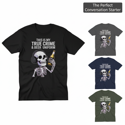 True Crime & Beer Uniform T-Shirt