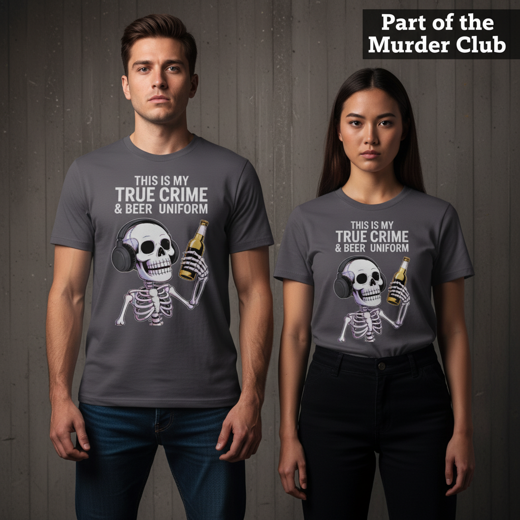 True Crime & Beer Uniform T-Shirt_stoic