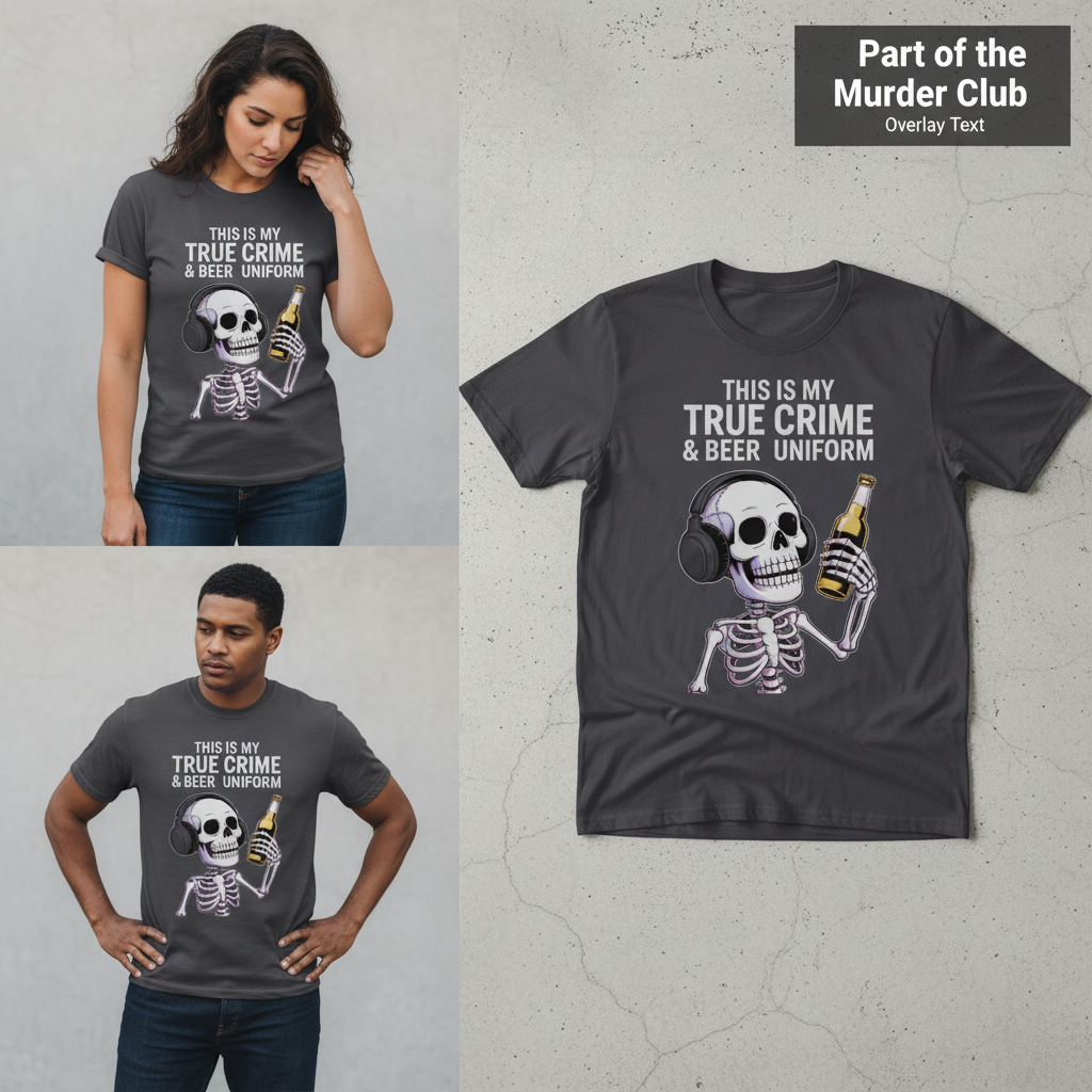 True Crime & Beer Uniform T-Shirt