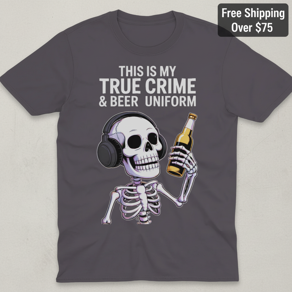True Crime & Beer Uniform T-Shirt